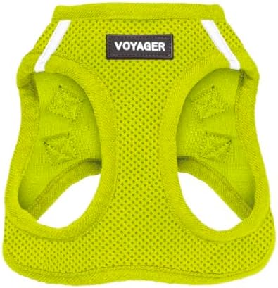 Voyager Step-in Air Dog Vest Harness - Lime Green, XXX-Small