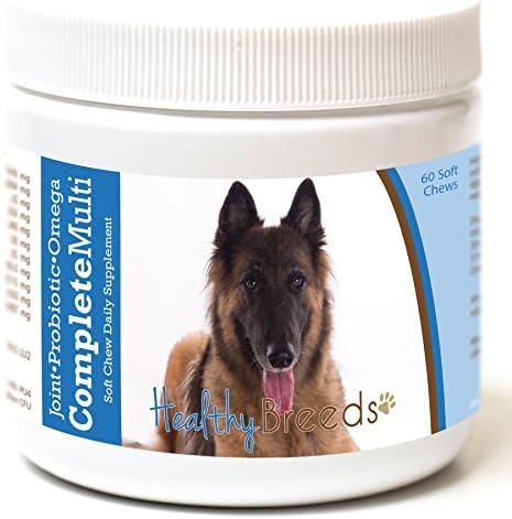 Healthy Breeds Belgian Tervuren All In One Multivitamin Soft Chew 60 Count
