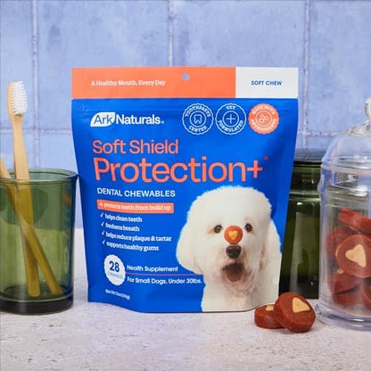 Ark Naturals Soft Shield Protection+ Brushless Toothpaste, Small Breed 28ct
