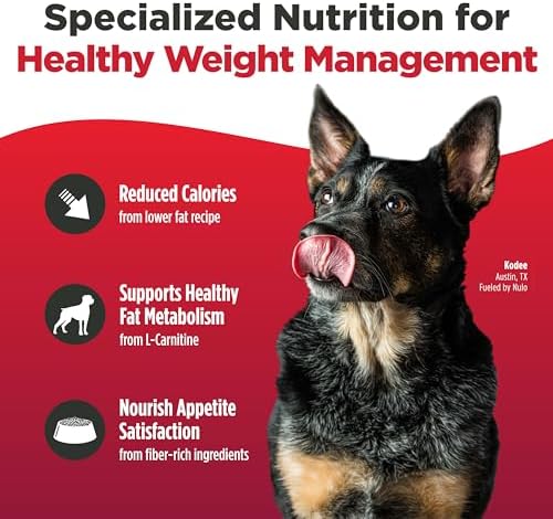 Nulo FreeStyle Adult Trim Dry Dog Food - High Protein Grain Free Dog Food for Healthy Weight Management, Natural Kibble with Probiotics, L-Carnitine and Fiber for Small, Medium, Large Breeds, 6lb Bag