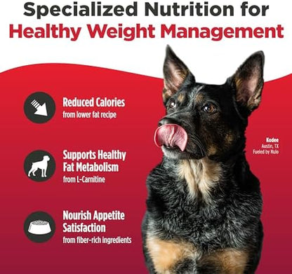 Nulo FreeStyle Adult Trim Dry Dog Food - High Protein Grain Free Dog Food for Healthy Weight Management, Natural Kibble with Probiotics, L-Carnitine and Fiber for Small, Medium, Large Breeds, 6lb Bag