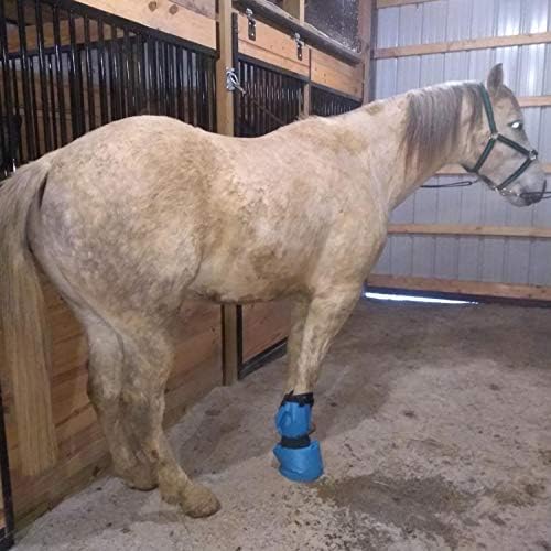 Hoof Soaking Boot Horse Soaker Hooves Treatment Bag with EVA Pad 1 Pair