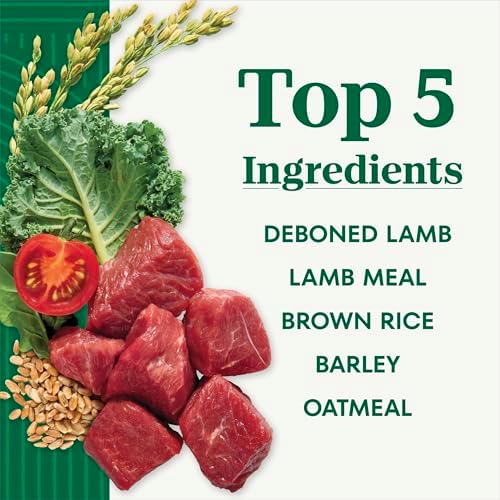 Nutro Natural Choice Adult Dry Dog Food, Lamb & Brown Rice Recipe, 12 lb