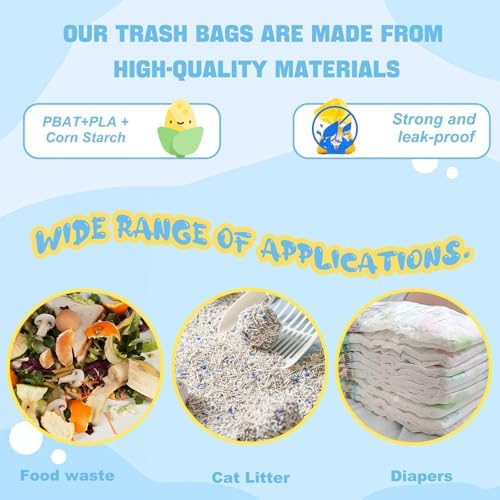 Funny Dogs Poop Bags Shit Bag 60 Count The Most Presidential Poop Bag Ever Unscented Leakproof Extra Thick Pet Waste Bags Novelty Gag Gift White Elephant Gifts for Cat Dog Walking & Cleaning