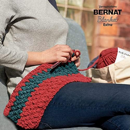 Bernat Blanket Extra Thick Chunky Yarn for Crocheting, Clay