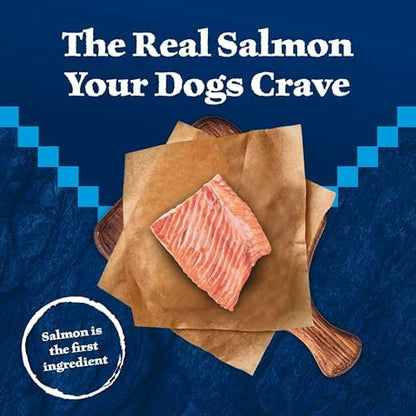Blue Buffalo Wilderness Salmon Crunchy Dog Biscuits, Grain-Free, 10 oz