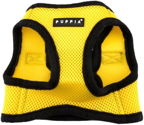 PUPPIA International Harness Soft B Vest, X-Large, Yellow