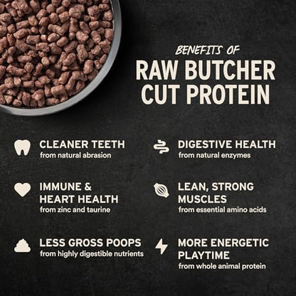 Vital Essentials Freeze Dried Dog Food, Chicken Mini Nibs, 14 oz Bag