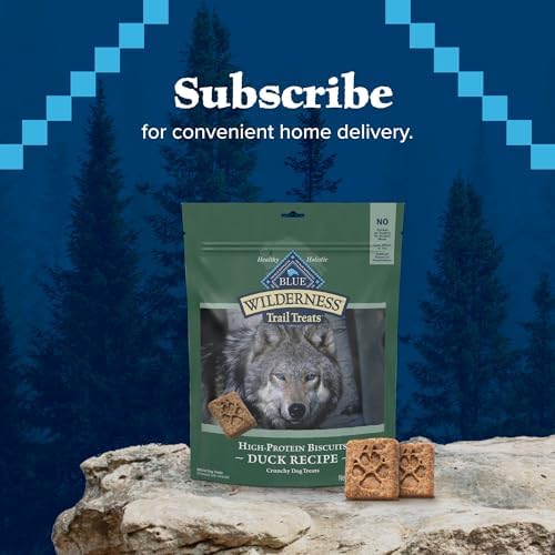 Blue Buffalo Wilderness Trail Treats Duck Crunchy Dog Biscuits, 24 oz