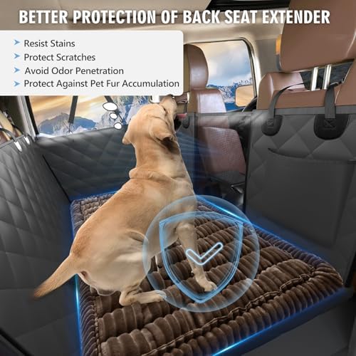 Dog Bed for Car Back Seat, Non-Slip Backseat Pet Mat XL, 59”X27.5”