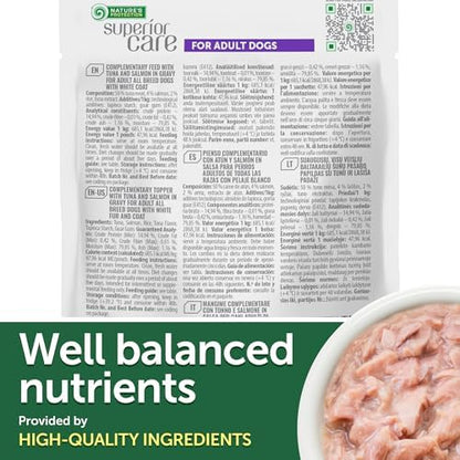 Nature's Protection Superior Care Wet Dog Food, Tuna & Salmon 24x 2.46 oz