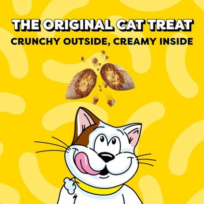 Temptations Classic Crunchy and Soft Cat Treats, Savory Salmon, 3 oz, 12pk