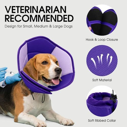 Dog Cone Soft Cone for Dogs to Stop Licking