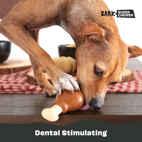 BarkBox Turkey Drumstick Super Chewer - Toy for Small Dogs