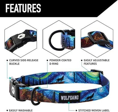 Wolfgang Martingale Collar Starrywolf XL