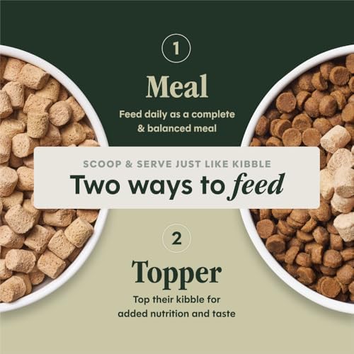 Instinct Puppy Freeze-Dried Meals, FreshDried Bites, Natural Dog Food, Grain-Free - Cage-Free Chicken, 25 oz. Bag