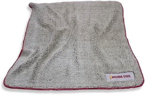 Logo Brands Officially Licensed NCAA Unisex Frosty Fleece Blanket, One Size, Team Color