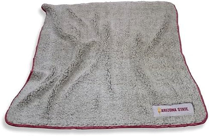 Logo Brands Officially Licensed NCAA Unisex Frosty Fleece Blanket, One Size, Team Color