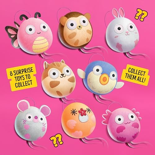 Bonkers Surprise Catnip Flavor Cat Treats, 60g Egg Case with Blind Box Cat Toy (1 of 8 Collectible Toys)