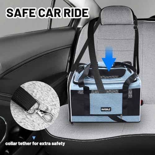 Cat Carrier Top-Expandable 18x11x11, United Delta American Airline Approved