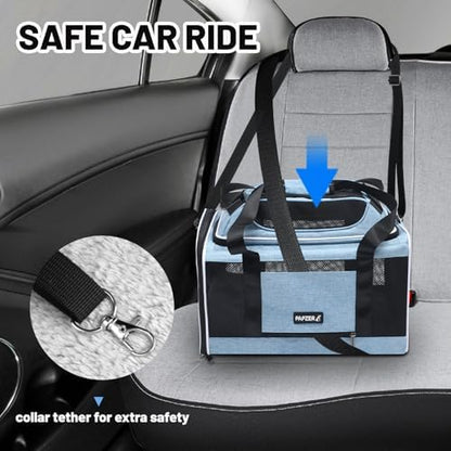 Cat Carrier Top-Expandable 18x11x11, United Delta American Airline Approved