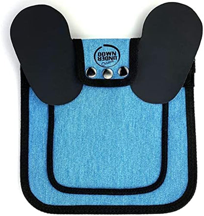 DOWN UNDER OUTDOORS Medium-Large Chicken Saddle Hen Apron Saver (Blue)