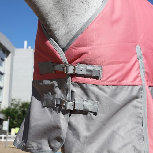 LEAFOREST 1200D Horse Turnout Blanket Waterproof 200g Fill Winter Cold Wet