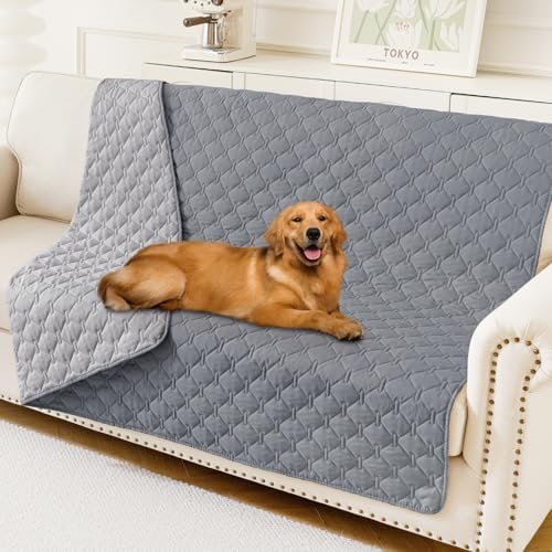 Smiry Waterproof Dog Bed Cover Blanket, Reversible Pet Blanket