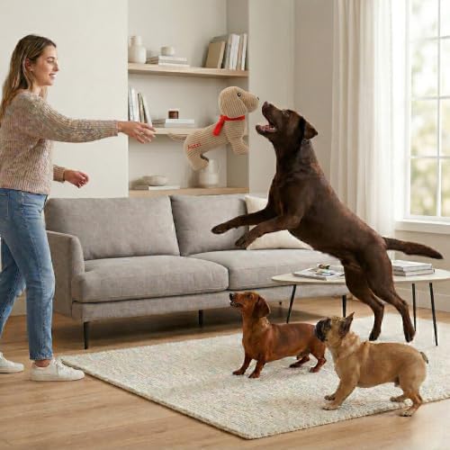 Fuzzl Sizzles Plush Dachshund Dog Toy, Large