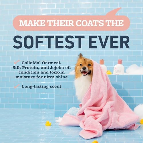 Veterinary Formula Smart Coat Ultra Oatmeal Conditioner for Dogs, 17 fl oz