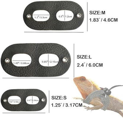 Bearded Dragon Travel Backpack with Harness and Leash Set,Lizard Backpack Travel Carrier,Space Capsule Clear Bubble Window Astronaut Reptile Carrier Backpack, Airline Approved