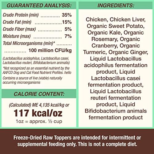 Primal Dog & Cat Food Toppers, Cupboard Cuts, Chicken, 3.5 oz