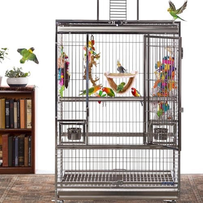 BWOGUE Bird Nest Bed Hanging Hammock, Parakeet Bed for Cage, Cockatiel Bed