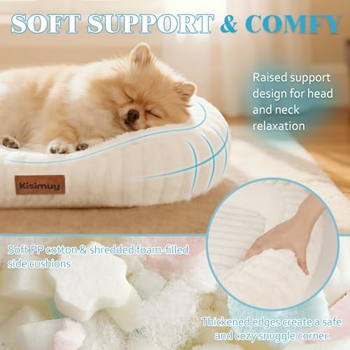 Orthopedic Dog Bed, Washable Small Dog Couch for Senior Dogs