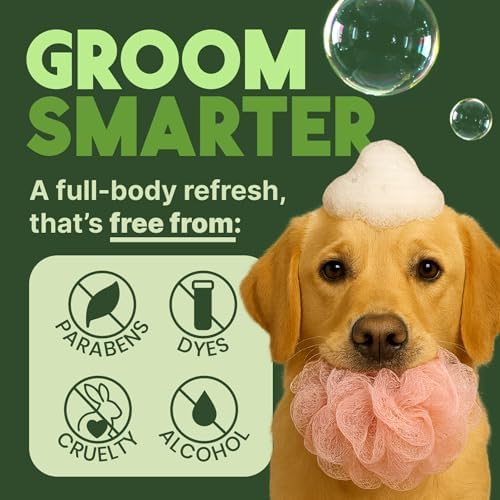 TropiClean Deodorizing Dog Shampoo for Smelly Dogs, Made in USA, 20oz