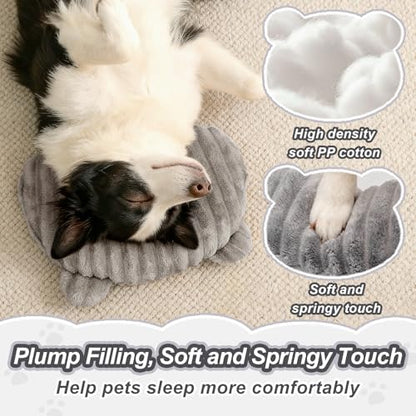 Dog Calming Pillow,Soft and Neck-Friendly,Washable Pet Neck Pillows,17"x10"