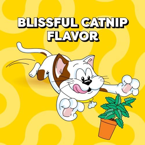 Temptations Classic Crunchy Cat Treats, Blissful Catnip, 6.3 oz, 10 Pack