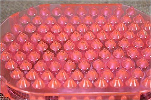 Tough 1 Rubber Jelly Massage Mitt Pink