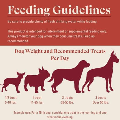 O.T.I.S. Wild Things Bison Recipe Jerky for Dogs – 4 oz – Soft Bison Treats with Flaxseed – Grass-Fed, GMO-Free – No Hormones or Artificial Additives
