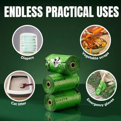 Pet N Pet Dog Poop Bags Rolls, 210 Count, Lavender Scented Tie Handles