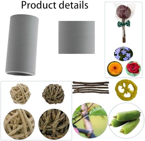 2 PCS Hamster Fun Plastic Tunnels,Hamster Collapsible Plastic Tube, Cage Tunnels with Chew Toy,Training Hideout for Guinea Pigs Guinea Pigs, Chinchillas, Rats, Gerbils (Grey)
