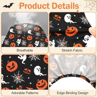 Dog Halloween Pajamas for Small Medium Dog Halloween Pjs Dog Onesie Cute Soft Breathable Puppy Pet Stretchy Dogs Recovery Suit for Boy Girl-L