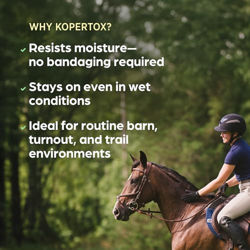 Kopertox Water-Resistant Thrush Treatment for Horses & Foals, 16 oz