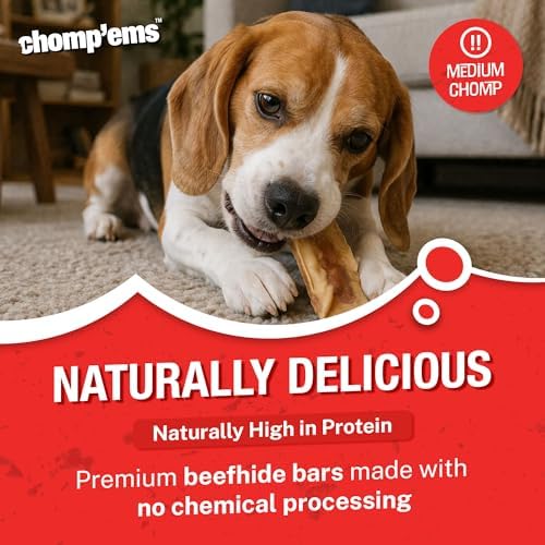 Ruffin' It 21000 Purehide Bars Dog Chew, 6.35 oz