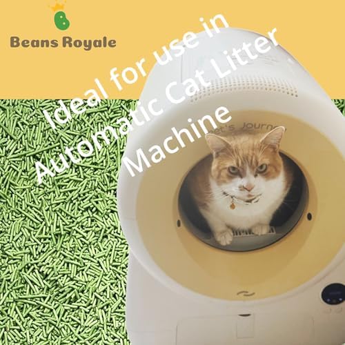 2pcs Pack (6L x 2) Tofu Cat Litter, Clumping Kitty Litter, Flushable,Pea Fiber,Dust Free, Odor Control, Low Tracking, Lightweight (Green Tea)