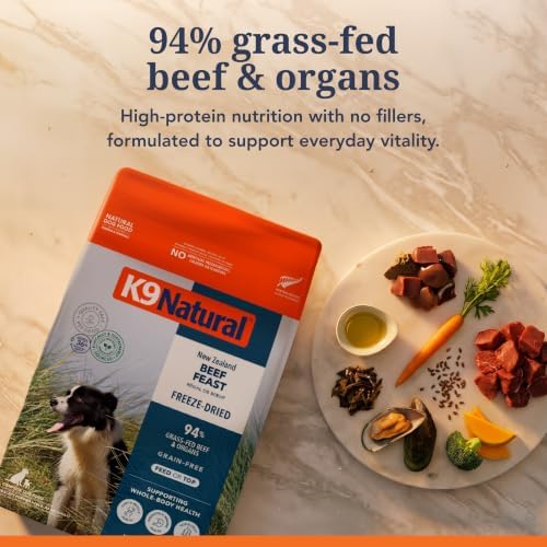 K9 Natural - Freeze Dried High Protein Grain-Free Dog Food Or Topper