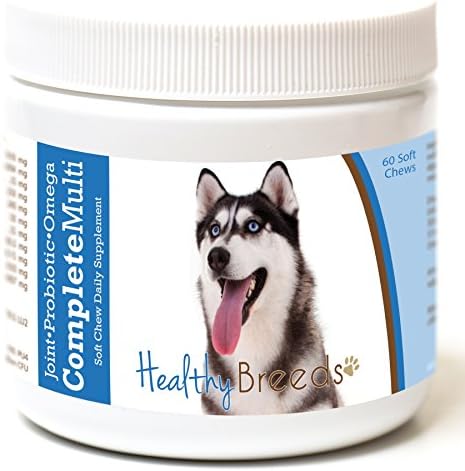 Healthy Breeds Siberian Husky All in One Multivitamin Soft Chew 60 Count