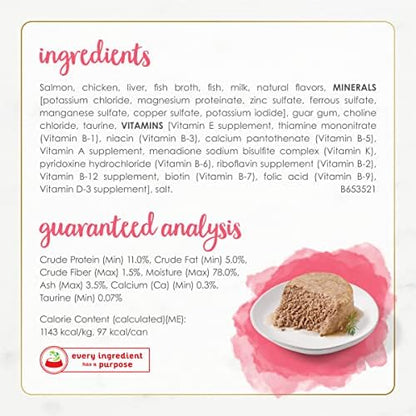 Purina Fancy Feast Grain Free Pate Wet Kitten Food (12 Pack) 3 oz Cans