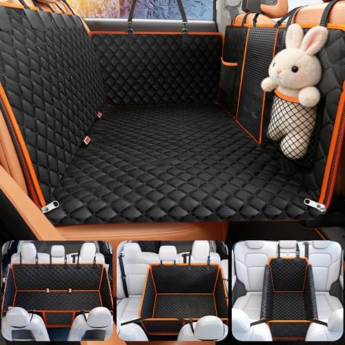 PartsBling Convertible Dog Seat Cover for Back Seat