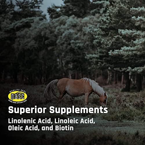 Majesty's BIO+ Biotin Wafers - Superior Horse/Equine Hoof and Coat Support Supplement - Copper, Zinc, Lysine, Methionine - 60 Count (2 Month Supply)